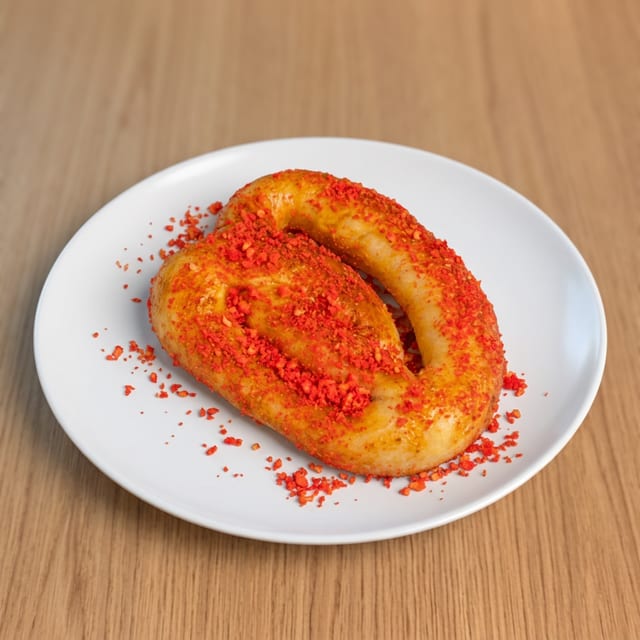 Hot Cheetos Pretzels.