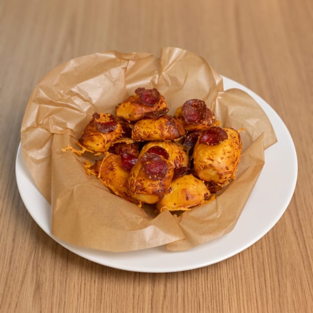 Pepperoni Bites.