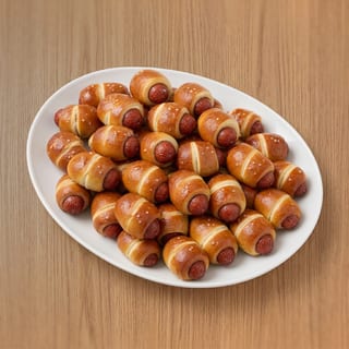 FAMILY SIZE MINI PRETZEL DOGS(50)